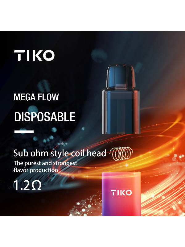 Самый новый поставщик оптовой продажи TIKO 10 ML устранимый Vape дизайна